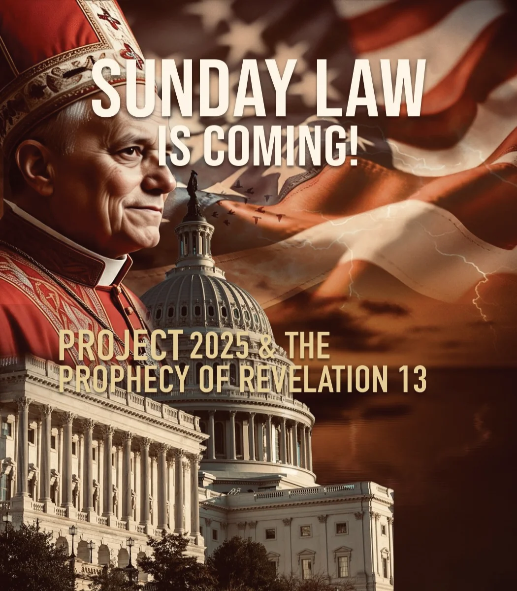 Cover of The Sunday Law Is Coming tract